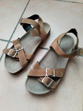 Sandali donna beige usato  Cirie