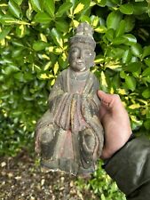 Polychrome buddha wood d'occasion  Expédié en Belgium