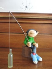 Figurine gaston pêcheur d'occasion  Saint-Etienne