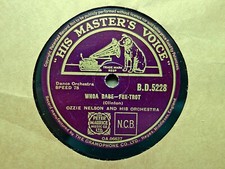 OZZIE NELSON - Whoa Babe / Poor 'Robinson Crusoe' 78 rpm disc (A++), usado comprar usado  Enviando para Brazil
