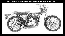 Triumph x75 hurricane for sale  Granada Hills