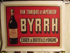 Affiche byrrh bouteille d'occasion  Montauban