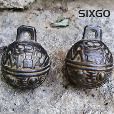 Objetos antiguos artefactos de bronce antiguos campanas de cobre de suerte y longevidad campanas para mascotas segunda mano  Embacar hacia Mexico