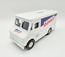 FedEx Delivery Van Truck Ertl Die Cast Coin Bank 9334 Federal Express escala 1:24 comprar usado FedEx Delivery Van Truck Ertl Die Cast Coin Bank 9334 Federal Express escala 1:24 comprar usado  Enviando para Brazil