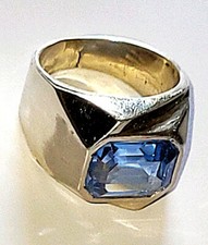 Bague .homme argent d'occasion  Fécamp