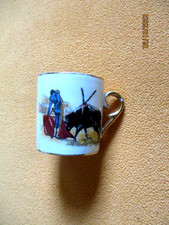 Souvenirtasse torero stierkamp gebraucht kaufen  Halle