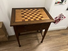 Schachtisch antik schach gebraucht kaufen  Budenheim