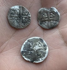 Silver hammered pennies for sale  DURSLEY