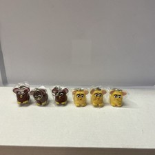Usado, Chaveiro Furby 1 3/4” PVC amarelo branco marrom boneco NOS brinquedo como mostrado Leia comprar usado  Enviando para Brazil