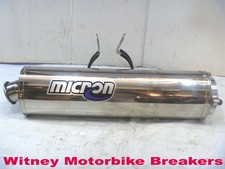 Micron silencer exhaust for sale  WITNEY
