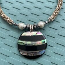 Costume jewellery abalone for sale  SWANSEA