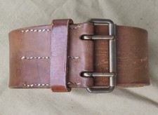 Ceinturon ancien cuir d'occasion  France