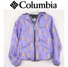 Jaqueta Columbia Zíper Completo Forrada Leve Roxa/Multicolorida Padrão XS (6-7) comprar usado  Enviando para Brazil