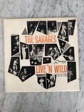 THE SAVAGES ," live'n wild"  rock 60'S  PUNK MOODY GARAGE , MEGA RARE MONSTER LP comprar usado  Enviando para Brazil