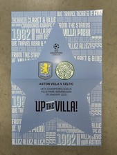 Aston villa celtic for sale  BIRMINGHAM