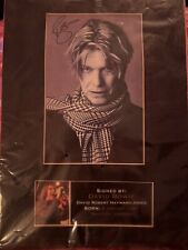 David bowie signed for sale  GLASGOW