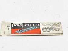 Vintage uno stencils for sale  PRESTON
