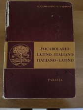 Vocabolario latino campanini usato  Corigliano Rossano