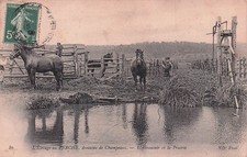 Champeaux chevaux abreuvoir d'occasion  France