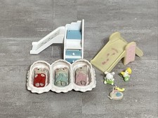 Móveis para bebê Marshmallow Mouse brinquedos Calico Critters Sylvanian Families berçário comprar usado  Enviando para Brazil