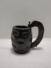 Caneca de madeira esculpida em granada vintage  comprar usado  Enviando para Brazil