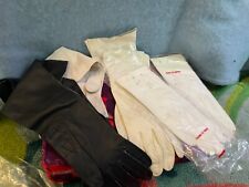 Lote de 5 pares de luvas de couro infantis vintage. Edelweiss, Lanolav, Itália, usado comprar usado  Enviando para Brazil
