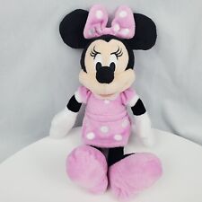 Boneca de pelúcia Disney Minnie Mouse 10" bicho rosa bolinhas comprar usado  Enviando para Brazil