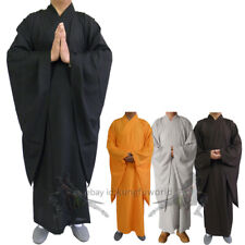 Vestido De Shaolin Monge Budista haiqing Robe Kung Fu Uniforme De Meditação Tai Chi Suit comprar usado  Enviando para Brazil