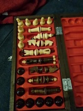 Schachspielschachbrettholz hoc gebraucht kaufen  Harsum