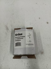 Ferragens de montagem Kraus tigela de instalação pia de granito nova na caixa KP22000 comprar usado  Enviando para Brazil