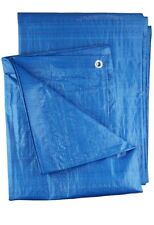 Blue tarpaulin waterproof for sale  ROTHERHAM