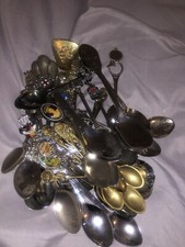 Collectable spoons silver for sale  CLACKMANNAN