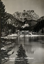 Cartolina lago misurina usato Cartolina lago misurina usato  Treviso Bresciano