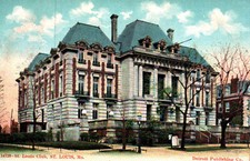 Usado, Cartão postal vintage - St. Louis Club, St. Louis, Missouri - Publicado em 1908 comprar usado  Enviando para Brazil