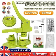 Badge maker machine for sale Badge maker machine for sale  TAMWORTH