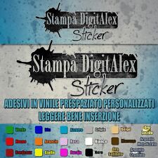 Adesivi personalizzati vinile usato  Incisa Scapaccino