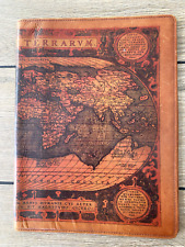 Cubierta para cuaderno Scully Planner - Mapa del Viejo Mundo / Impresión Atlas - Cuero + ENVÍO RÁPIDO segunda mano  Embacar hacia Argentina