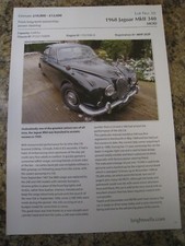 1968 jaguar mkii for sale  BRISTOL