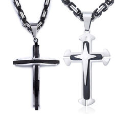Men cross pendant for sale  Pine Brook