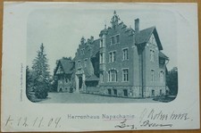 Przód Dwór Napachanie 1904 Poczta szlachecka Samter Szamotuly Obornik Poznań, używany na sprzedaż  Wysyłka do Poland