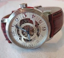 Usado, Relógio automático esqueleto Stuhrling original 20 joias CALST-90050 resistente à água comprar usado  Enviando para Brazil