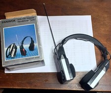 Panavox headphone radio. usato  Firenze
