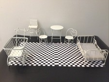 Miniature dollhouse white for sale  Dayton
