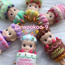 Auténtica minifigura de pastel de feliz cumpleaños Sonny Angel confirmada caja ciega figura segunda mano  Embacar hacia Mexico