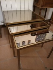 Set tavolini ottone usato  Vaprio d'Agogna