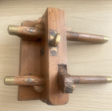 Antique wooden brass for sale  MANSFIELD