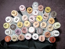 Pincel de caneta marcador ponta dupla tom de pele OHU 36 cores pincel/mistura fina em cada comprar usado  Enviando para Brazil