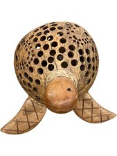 Wooden turtle ornament for sale  EXETER