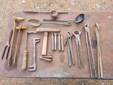 Vintage blacksmiths tools for sale  CHIPPING NORTON