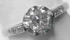 Bague platine beau d'occasion  Dax